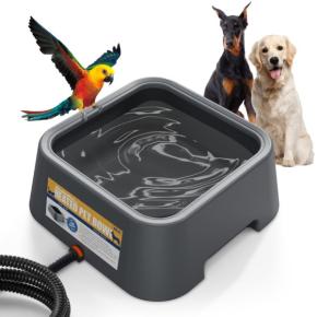 Heated pet bowl