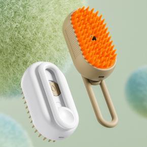 Pet spray brush