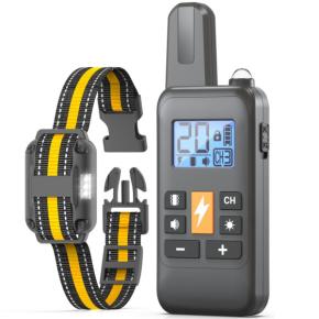 Dog training collar